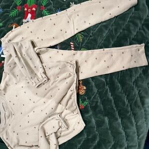 Rylee + Cru Beige Textured Knit